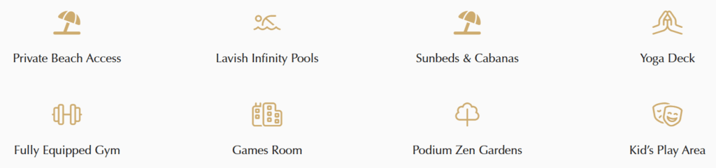 Amenities in The Bristol Luxury Hotels & Resorts